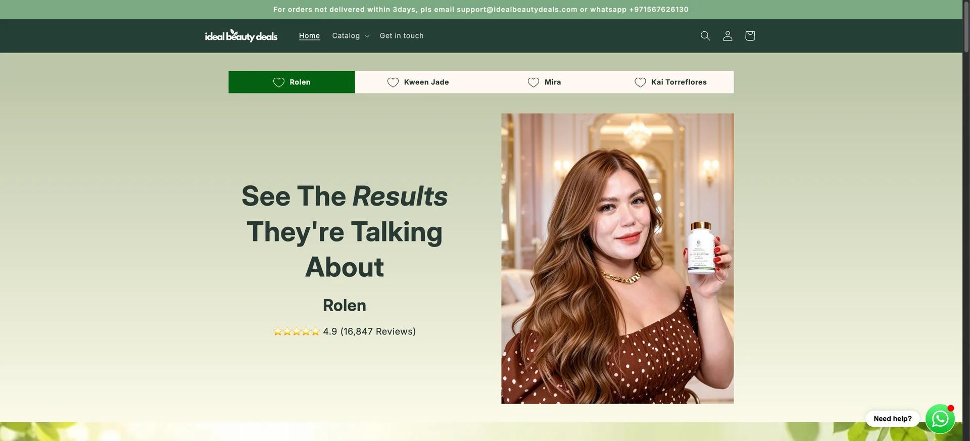 Ideal Beauty Deals Shopify storefront